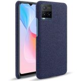 Защитный чехол KSQ Cloth Style для VIVO Y33s / Y21 / Y21s - Blue: фото 1 из 5