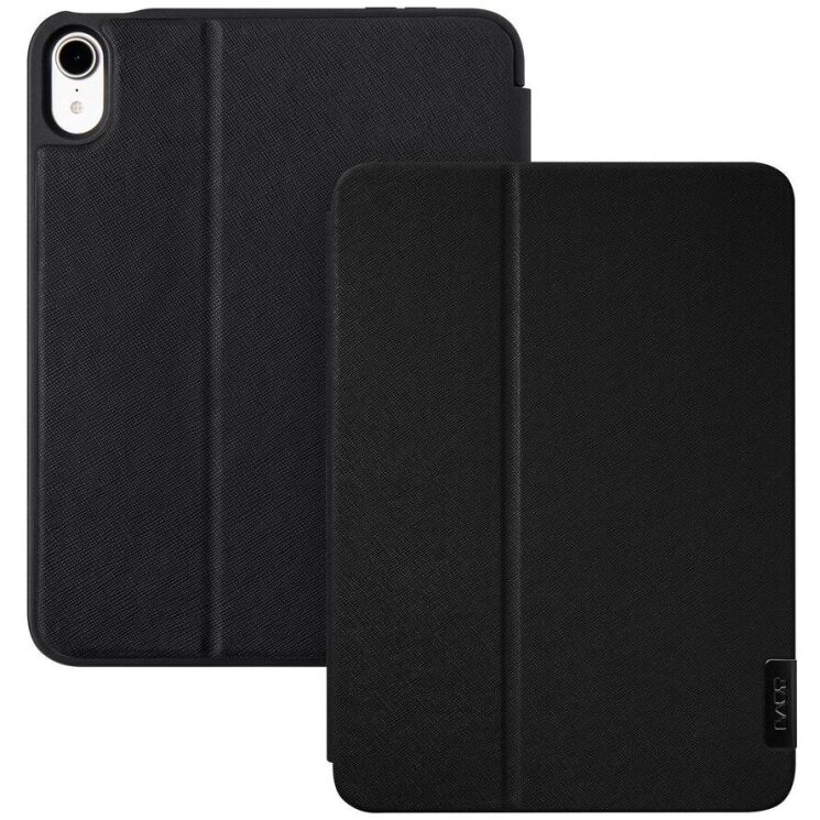 Захисний чохол Laut PRESTIGE FOLIO для Apple iPad mini 6 / 7 (2021/2024) L_IPM6_PR_BK - Black: фото 1 з 4