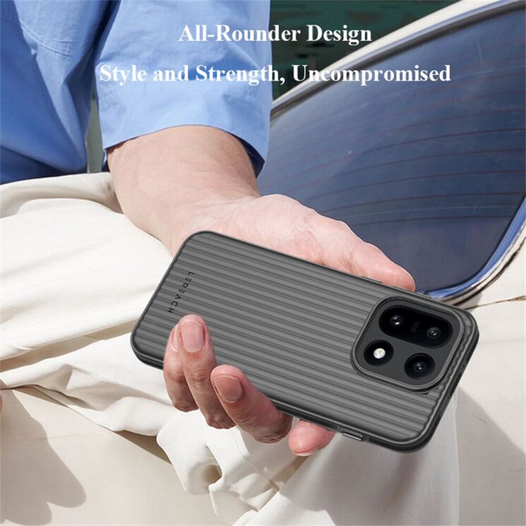 Защитный чехол LEREACH TOC Series для OnePlus 15 - Black: фото 8 из 8