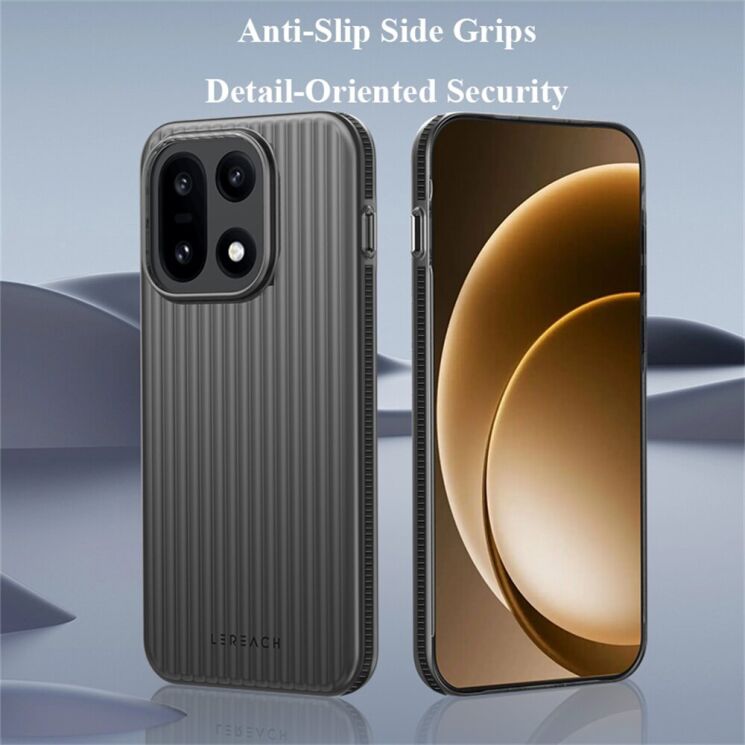 Защитный чехол LEREACH TOC Series для OnePlus 15 - Black: фото 4 из 8