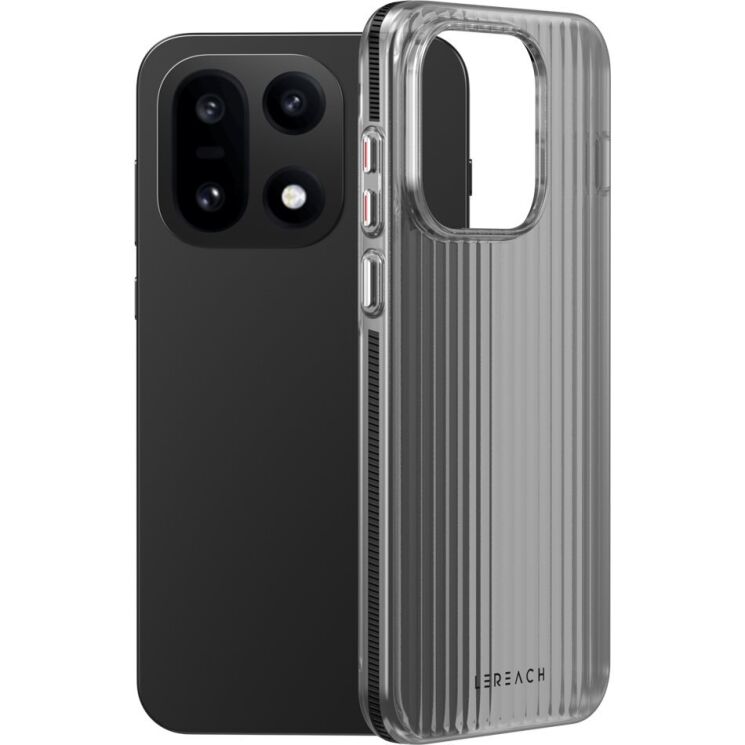 Защитный чехол LEREACH TOC Series для OnePlus 15 - Black: фото 1 из 8