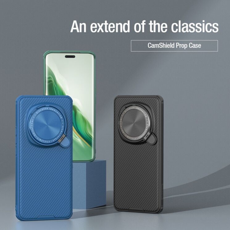 Защитный чехол NILLKIN CamShield Prop для Honor Magic 6 Pro - Black: фото 7 из 13