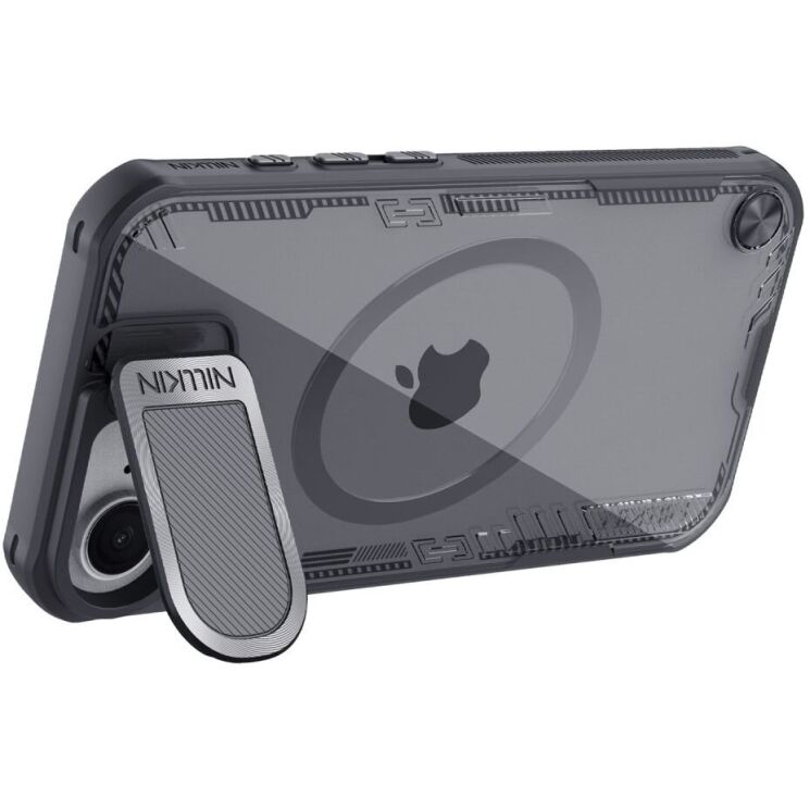 Захисний чохол NILLKIN Iceblade Prop Magnetic для Apple iPhone 16e - Black: фото 4 з 18