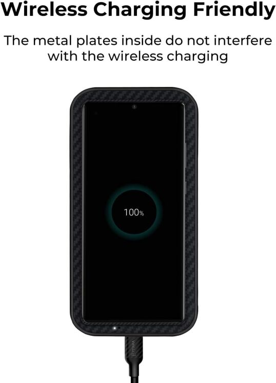 Защитный чехол Pitaka Air Case для Samsung Galaxy Note 20 (N980) KN2001A - Black: фото 7 из 8