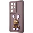 Защитный чехол Pretty Things Case для Samsung Galaxy S25 Ultra (S938) - Brown / Rabbit (374592H)