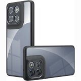 Защитный чехол Reframe Clear Bound для Motorola Moto G86 / G86 Power - Black: фото 1 из 9