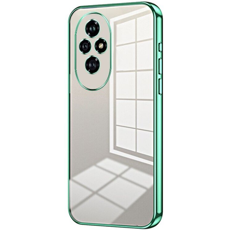 Захисний чохол Reframe Electroplating Frame для Honor 200 - Green: фото 1 з 10
