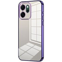 Защитный чехол Reframe Electroplating Frame для OPPO Reno 14 F/FS - Purple: фото 1 из 7