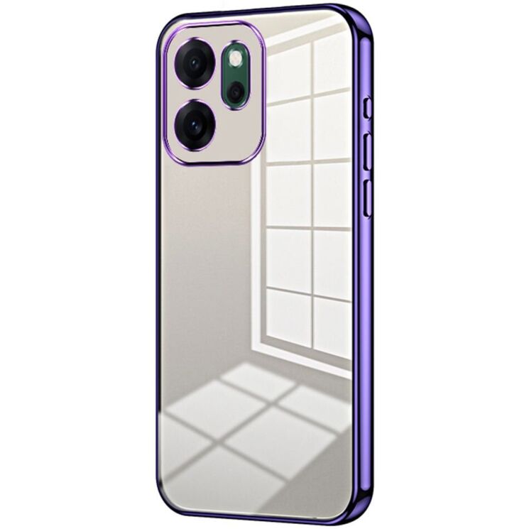 Защитный чехол Reframe Electroplating Frame для OPPO Reno 14 F/FS - Purple: фото 1 из 7