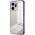 Защитный чехол Reframe Electroplating Frame для OPPO Reno 14 F/FS - Purple: фото 1 из 7