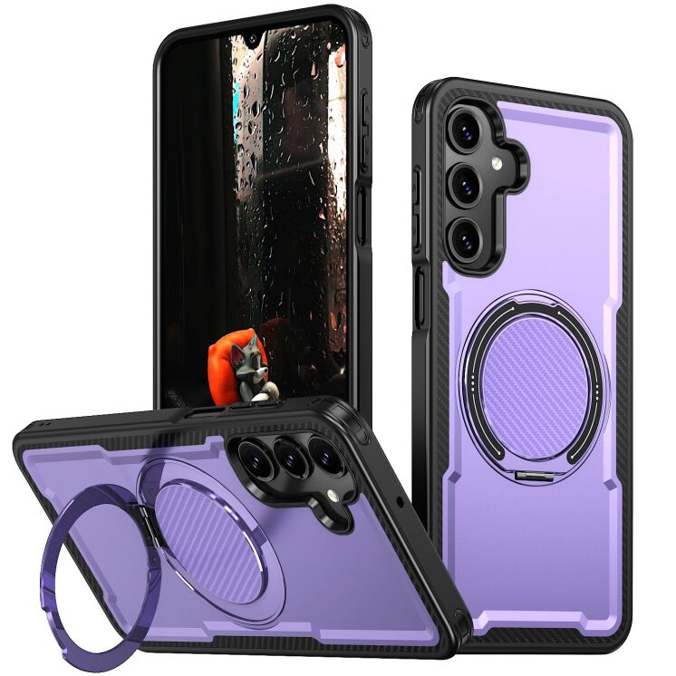 Захисний чохол Reframe Grip MagSafe для Samsung Galaxy A16 (A165) - Purple: фото 1 з 6