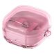 Захисний чохол Reframe Lucid Case для Samsung Galaxy Buds 4 / Buds 4 Pro - Transparent Pink (407424TP). Фото 1 з 10