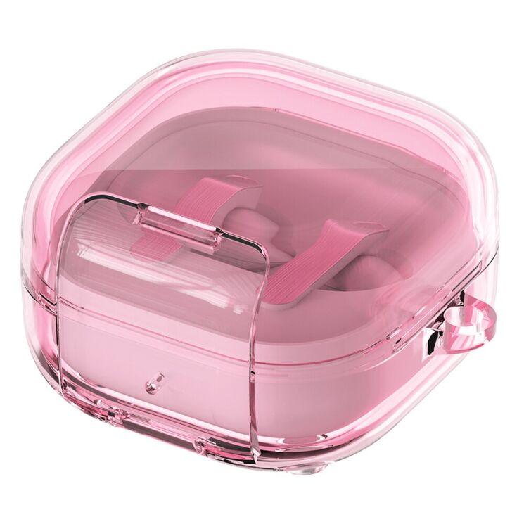 Захисний чохол Reframe Lucid Case для Samsung Galaxy Buds 4 / Buds 4 Pro - Transparent Pink: фото 1 з 10