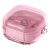Защитный чехол Reframe Lucid Case для Samsung Galaxy Buds 4 / Buds 4 Pro - Transparent Pink: фото 1 из 10