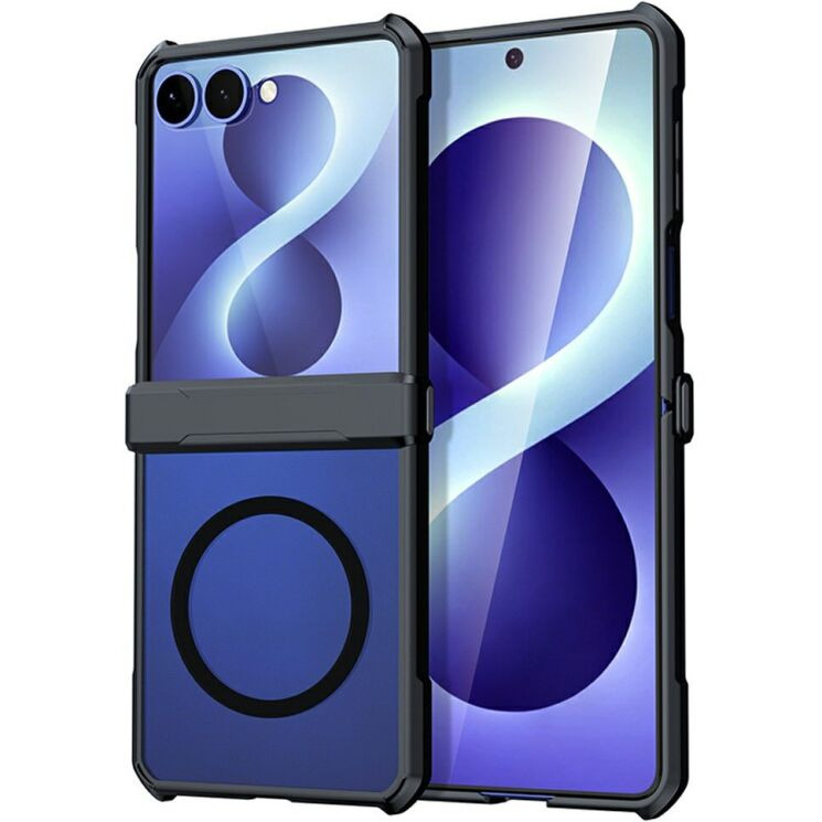 Защитный чехол Reframe Mag Shield для Samsung Galaxy Flip 8 - Black (423554B) Защитный чехол Reframe Mag Shield для Samsung Galaxy Flip 8 - Black: фото 1 из 8