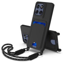 Захисний чохол Reframe Silicone Holder для Motorola Edge 60 Pro - Black: фото 1 з 7