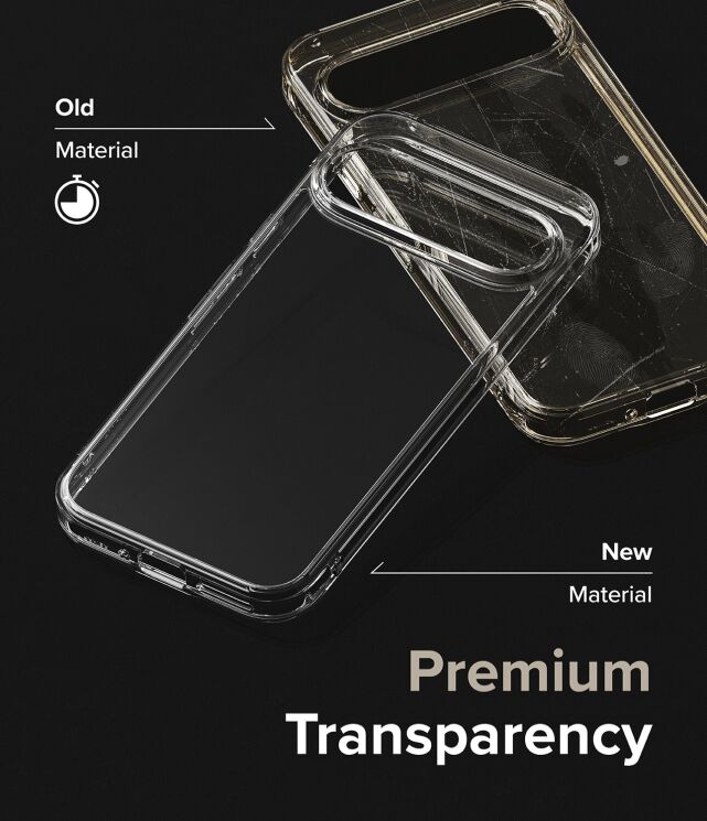 Захисний чохол Ringke Fusion для Google Pixel 9 Pro XL (8809961788628) - Clear: фото 6 з 15