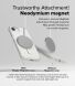 Захисний чохол Ringke Fusion Magnetic для Apple iPhone 16e (8800293852605) - Clear (378211C). Фото 6 з 9