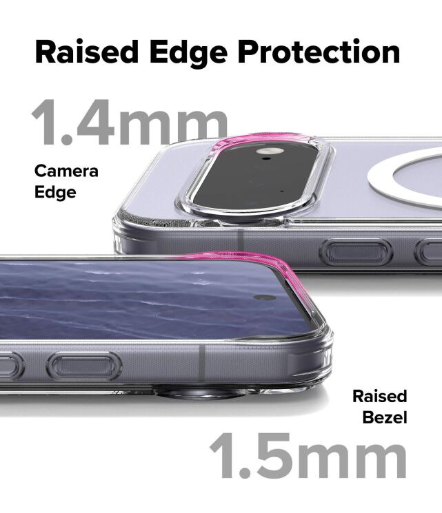 Защитный чехол Ringke Fusion Magnetic для Google Pixel 11 (8800380461314) - Clear: фото 9 из 16