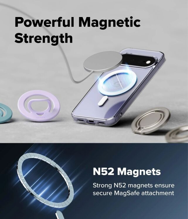 Защитный чехол Ringke Fusion Magnetic для Google Pixel 11 (8800380461314) - Clear: фото 5 из 16