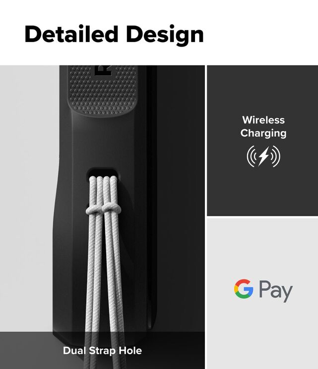 Защитный чехол Ringke Onyx для Google Pixel 10 Pro (8800293857136) - Black: фото 11 из 13