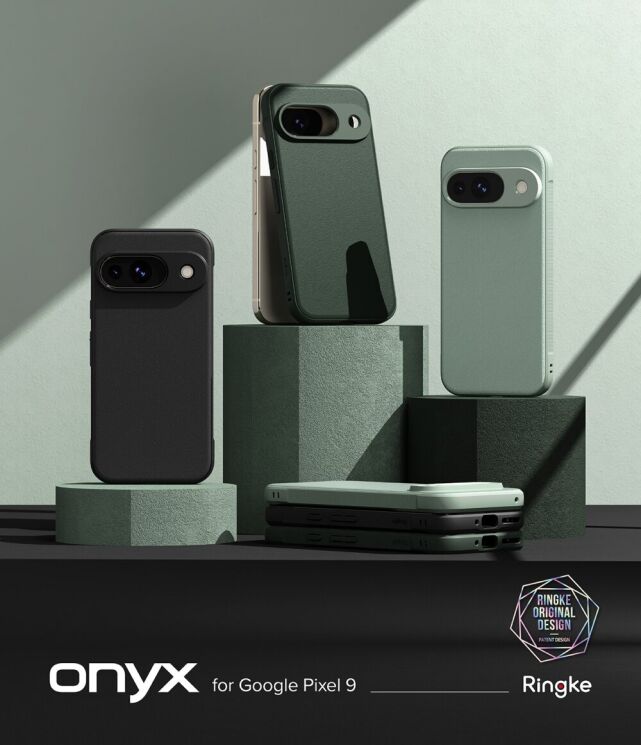 Защитный чехол Ringke Onyx для Google Pixel 9 (8809961789250) - Black: фото 4 из 16
