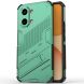 Защитный чехол с подставкой Deexe Bibercas для Xiaomi Poco X8 Pro Max - Green (410800G). Фото 1 из 6