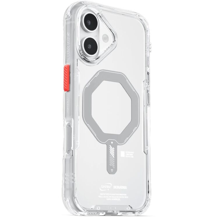 Защитный чехол SKINARMA SAIDO Mag-Charge для Apple iPhone 17 - Clear: фото 3 из 5