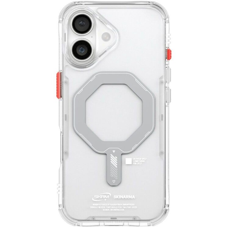 Защитный чехол SKINARMA SAIDO Mag-Charge для Apple iPhone 17 - Clear: фото 1 из 5