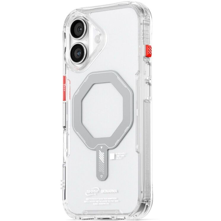 Защитный чехол SKINARMA SAIDO Mag-Charge для Apple iPhone 17 - Clear: фото 2 из 5