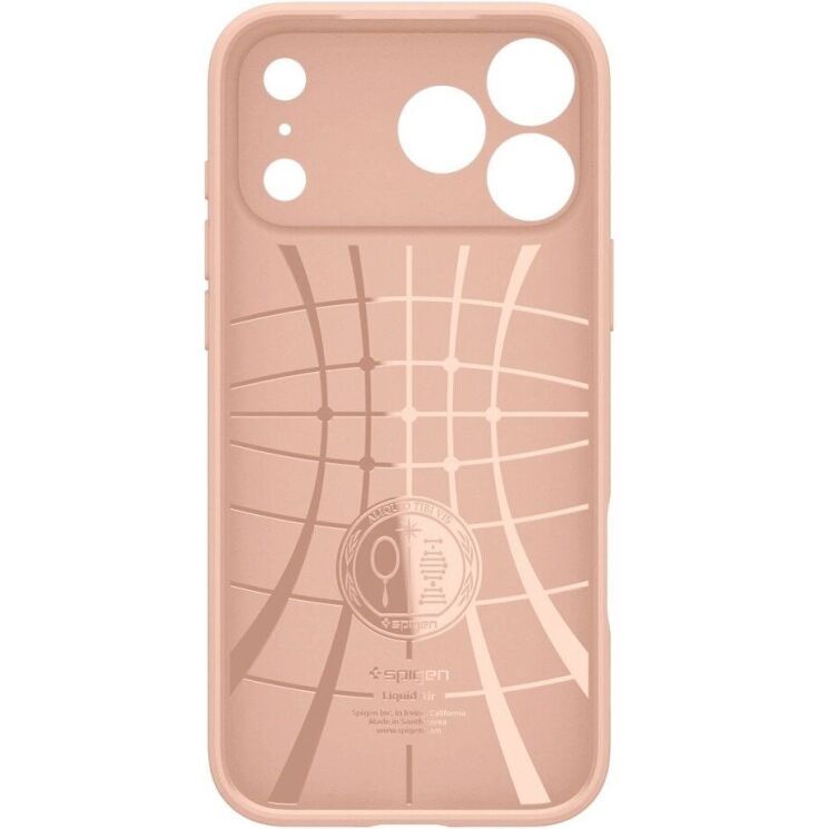 Защитный чехол Spigen Liquid Air для iPhone 18 Pro Max (ACS12115) - Rose (440300RO) Защитный чехол Spigen Liquid Air для iPhone 18 Pro Max (ACS12115) - Rose: фото 3 из 12