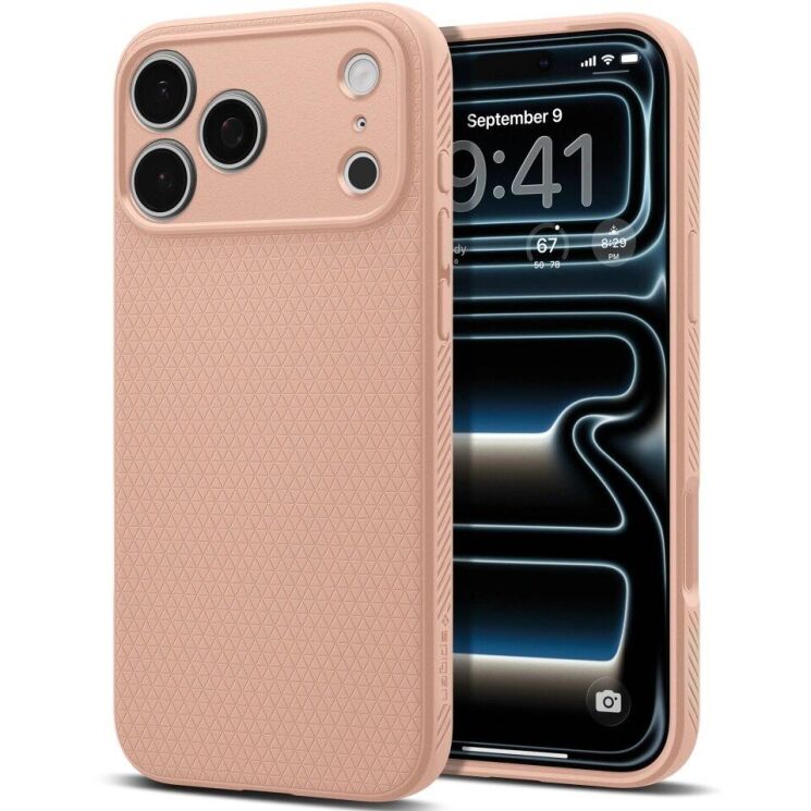 Защитный чехол Spigen Liquid Air для iPhone 18 Pro Max (ACS12115) - Rose (440300RO) Защитный чехол Spigen Liquid Air для iPhone 18 Pro Max (ACS12115) - Rose: фото 1 из 12