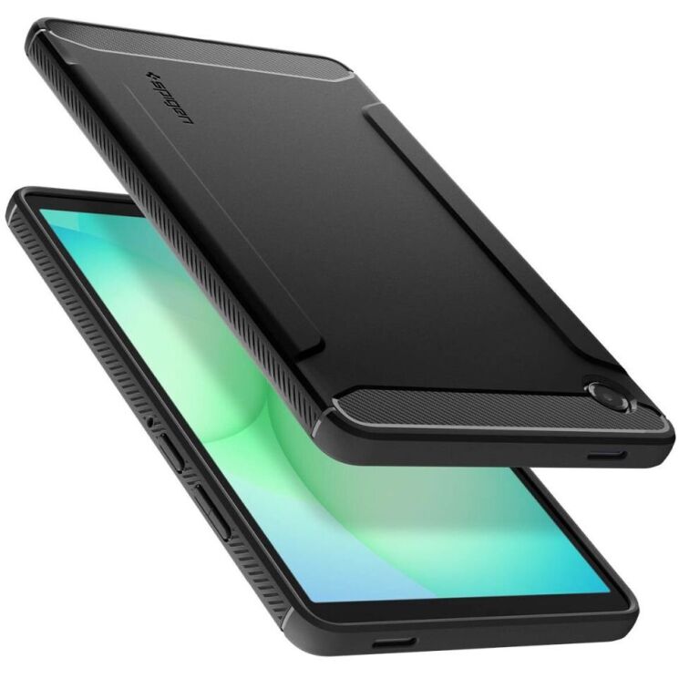 Защитный чехол Spigen Rugged Armor (FT) для Samsung Galaxy Tab A11 (X130/135) ACS10462 - Matte Black: фото 5 из 13