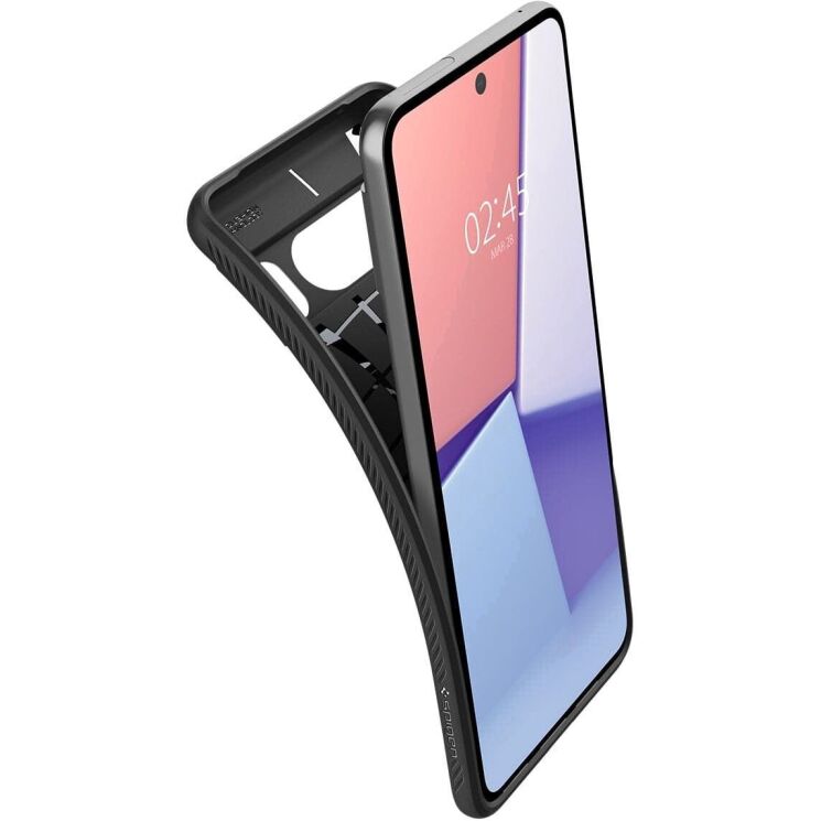 Защитный чехол Spigen (SGP) Liquid Air для Google Pixel 8 Pro - Matte Black: фото 9 из 19