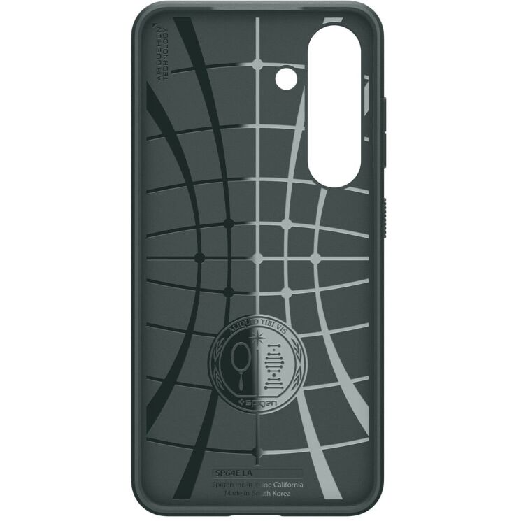 Защитный чехол Spigen (SGP) Liquid Air для Samsung Galaxy S25 (S931) ACS09001 - Abyss Green: фото 9 из 17