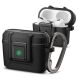 Защитный чехол Spigen (SGP) Lock Fit для Apple AirPods Pro - Black (263229B). Фото 2 из 18
