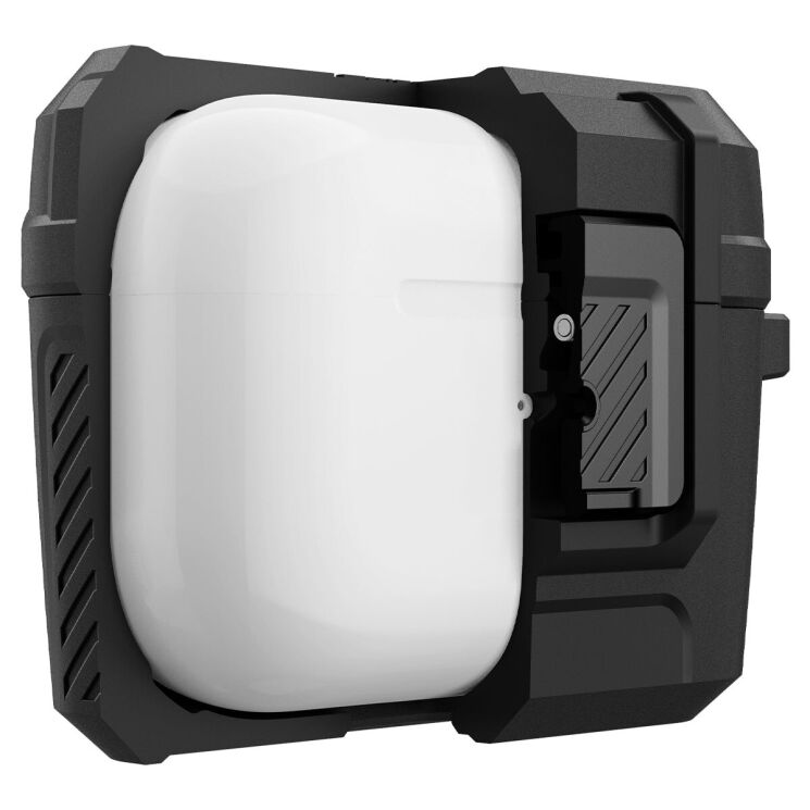 Защитный чехол Spigen (SGP) Lock Fit для Apple AirPods Pro - Black: фото 10 из 18