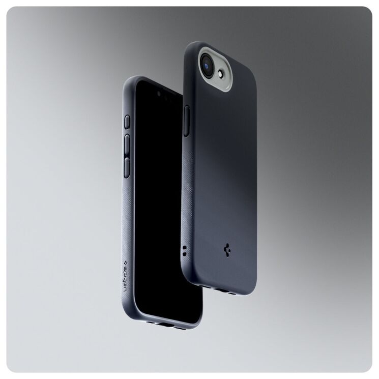 Защитный чехол Spigen (SGP) Nano Pop (MagFit) для Apple iPhone 16e (ACS09155) - Black Sesame: фото 11 из 16