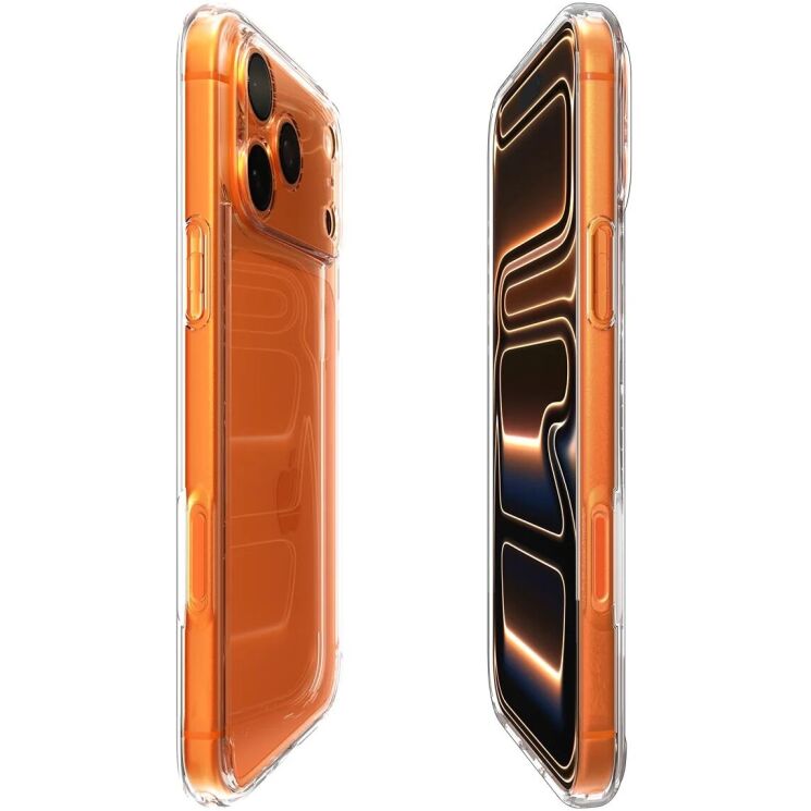 Защитный чехол Spigen Ultra Hybrid для iPhone 17 Pro (ACS10342) - Crystal Clear: фото 4 из 15