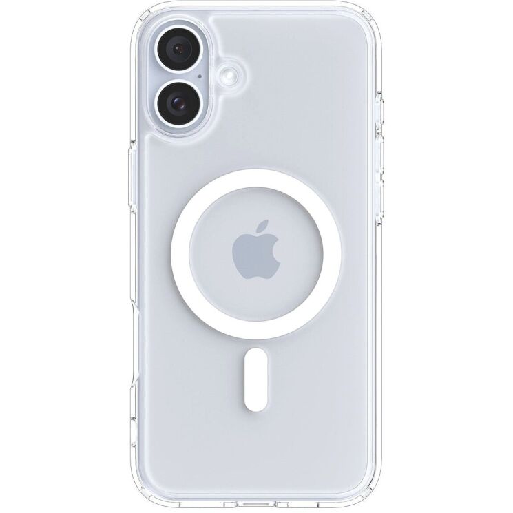 Защитный чехол Spigen (SGP) Ultra Hybrid (MagFit) для Apple iPhone 16 Plus - White: фото 3 из 17