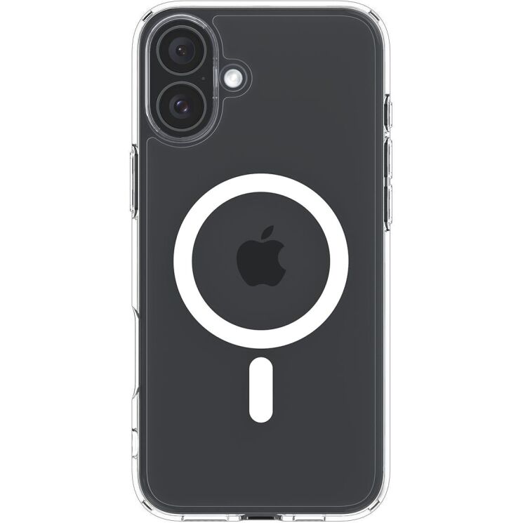 Защитный чехол Spigen (SGP) Ultra Hybrid (MagFit) для Apple iPhone 16 Plus - White: фото 2 из 17