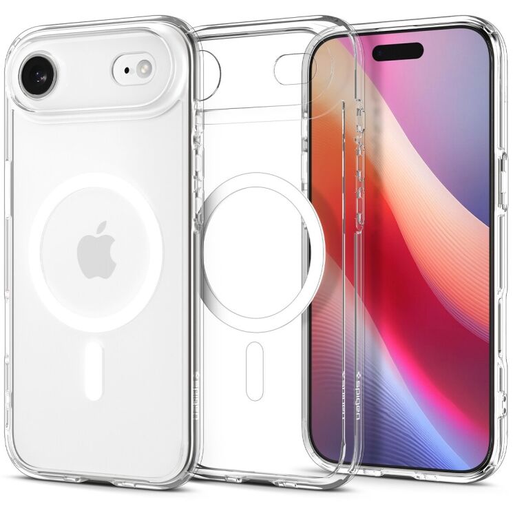 Захисний чохол Spigen Ultra Hybrid (MagFit) для iPhone Air (ACS10313) - Clear: фото 1 з 12