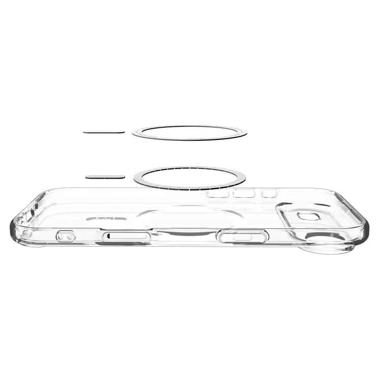 Захисний чохол Spigen Ultra Hybrid (MagFit) для iPhone Air (ACS10313) - Clear: фото 7 з 12