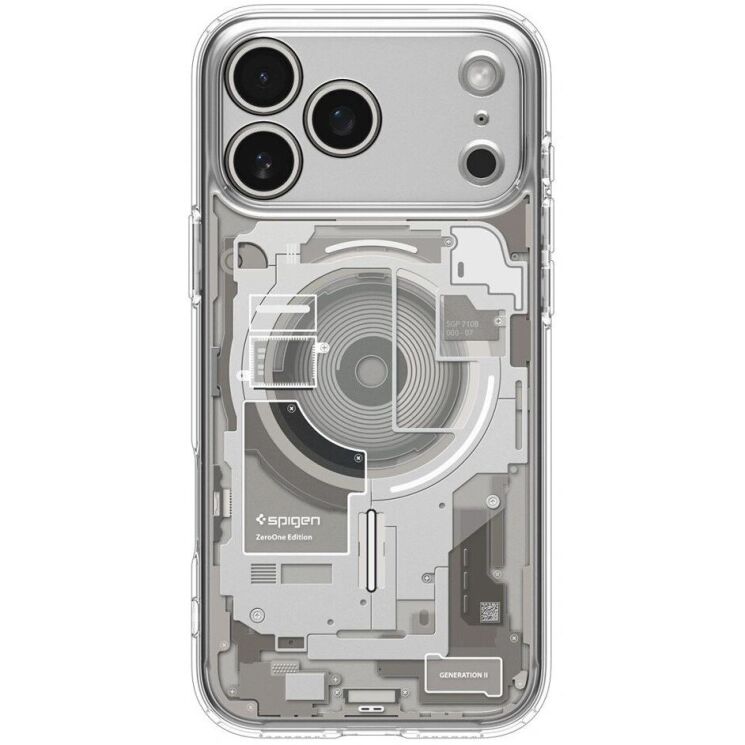 Защитный чехол Spigen Ultra Hybrid Neo One (MagFit) для iPhone 18 Pro (ACS12166) - Neo One (440112C) Защитный чехол Spigen Ultra Hybrid Neo One (MagFit) для iPhone 18 Pro (ACS12166) - Neo One: фото 3 из 12