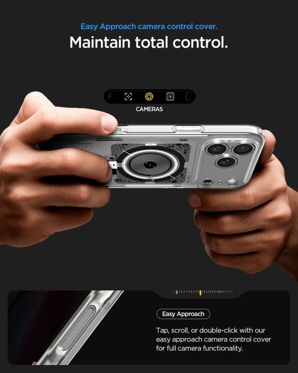 Защитный чехол Spigen Ultra Hybrid Neo One (MagFit) для iPhone 18 Pro (ACS12166) - Neo One (440112C) Защитный чехол Spigen Ultra Hybrid Neo One (MagFit) для iPhone 18 Pro (ACS12166) - Neo One: фото 12 из 12