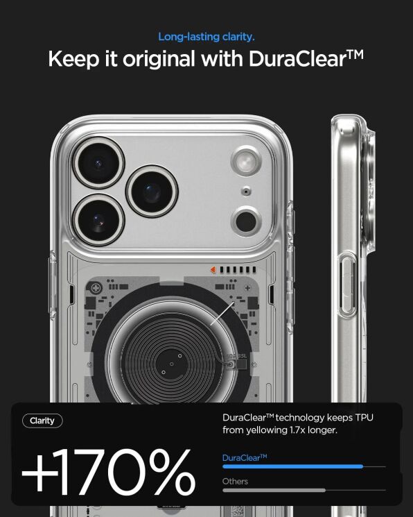 Защитный чехол Spigen Ultra Hybrid Neo One (MagFit) для iPhone 18 Pro (ACS12166) - Neo One (440112C) Защитный чехол Spigen Ultra Hybrid Neo One (MagFit) для iPhone 18 Pro (ACS12166) - Neo One: фото 7 из 12