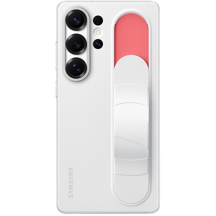Захисний чохол Standing Grip для Samsung Galaxy S25 Ultra (S938) EF-GS938CWEGWW - White: фото 2 з 5