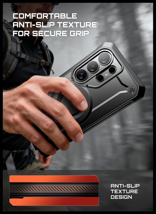 Защитный чехол Supcase Unicorn Beetle Pro MagSafe для Samsung Galaxy S26 Ultra (S948) 843439160750 - Cobalt: фото 9 из 10