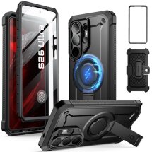 Защитный чехол Supcase Unicorn Beetle Pro MagSafe для Samsung Galaxy S26 Ultra (S948) 843439160736 - Black: фото 1 из 10