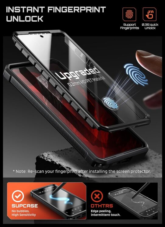 Защитный чехол Supcase Unicorn Beetle Pro MagSafe для Samsung Galaxy S26 Ultra (S948) 843439160750 - Cobalt: фото 10 из 10